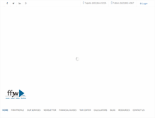 Tablet Screenshot of ffjcpa.com